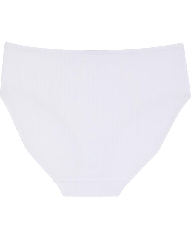 Jacquard briefs for women, white (KiK Slip Jacquard (weiß)) — KiK, authentic German product in Morocco