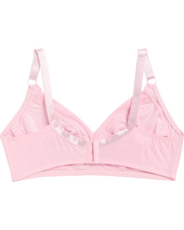 Soutien-gorge souple à pois femme, rose (KiK Soft-BH mit Punkten (rosa)) — KiK, produit allemand authentique au Maroc