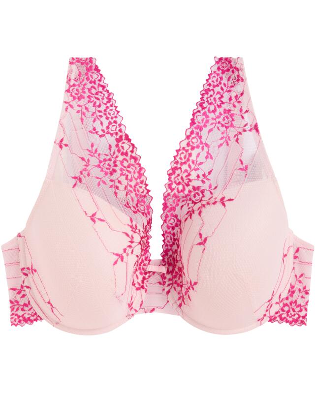 Soutien-gorge à armatures en dentelle femme, rose (KiK Bügel-BH mit Spitze (rosa)) — KiK, produit allemand authentique au Maroc
