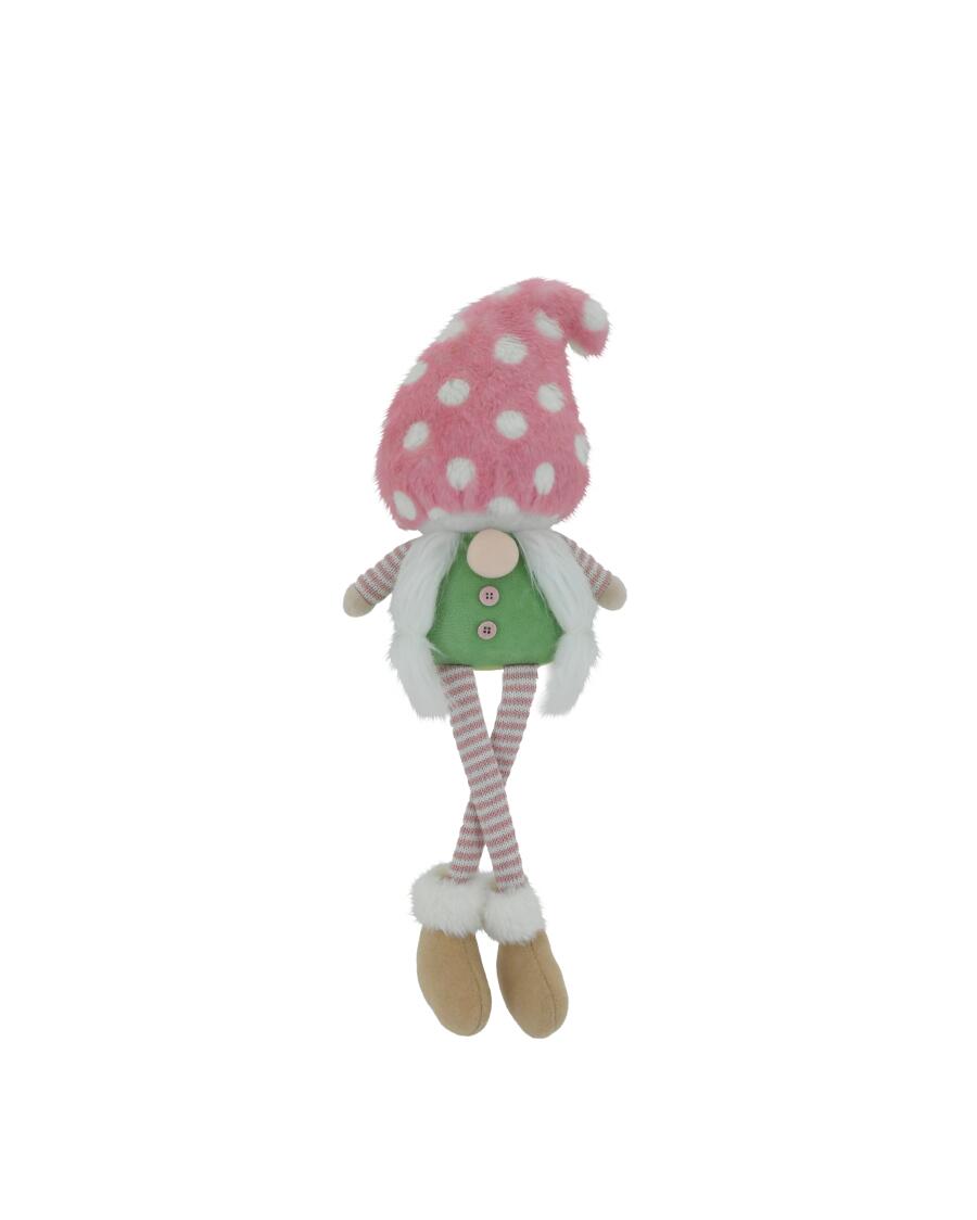 Deko-Wichtel Frühling, rosa