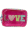 Transparentes Etui pink