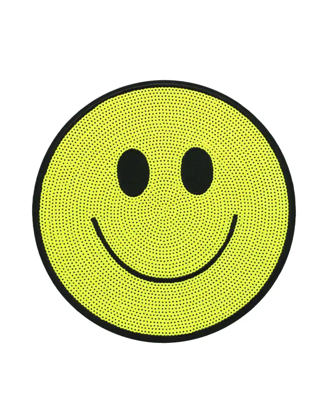 Opstrijkbare patches met pailletten