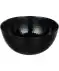Schale aus Opalglas schwarz