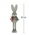 Deko-Hase mit Teleskopbeinen bunt