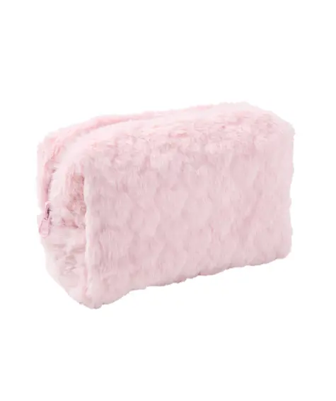 Etui met pluche hoes en hartjes