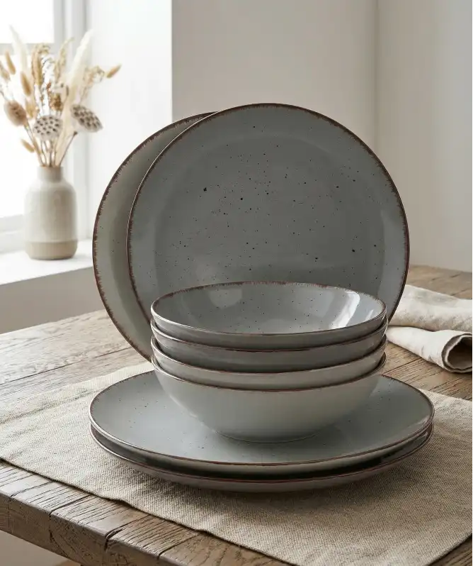 Geschirrset "Natur Look"