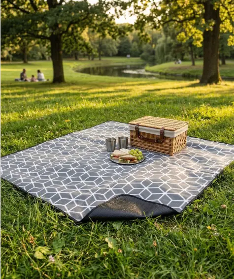 Koc piknikowy z uchwytem