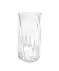 Glasvase in Zylinderform transparent