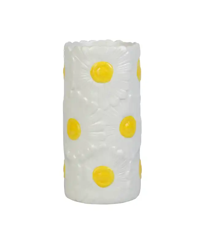 Keramikvase Frühling