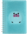 Notizbuch mit Noppen blau