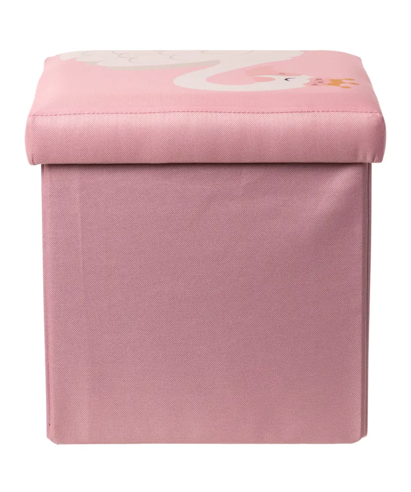 Aufbewahrungsbox mit Deckel, rosa