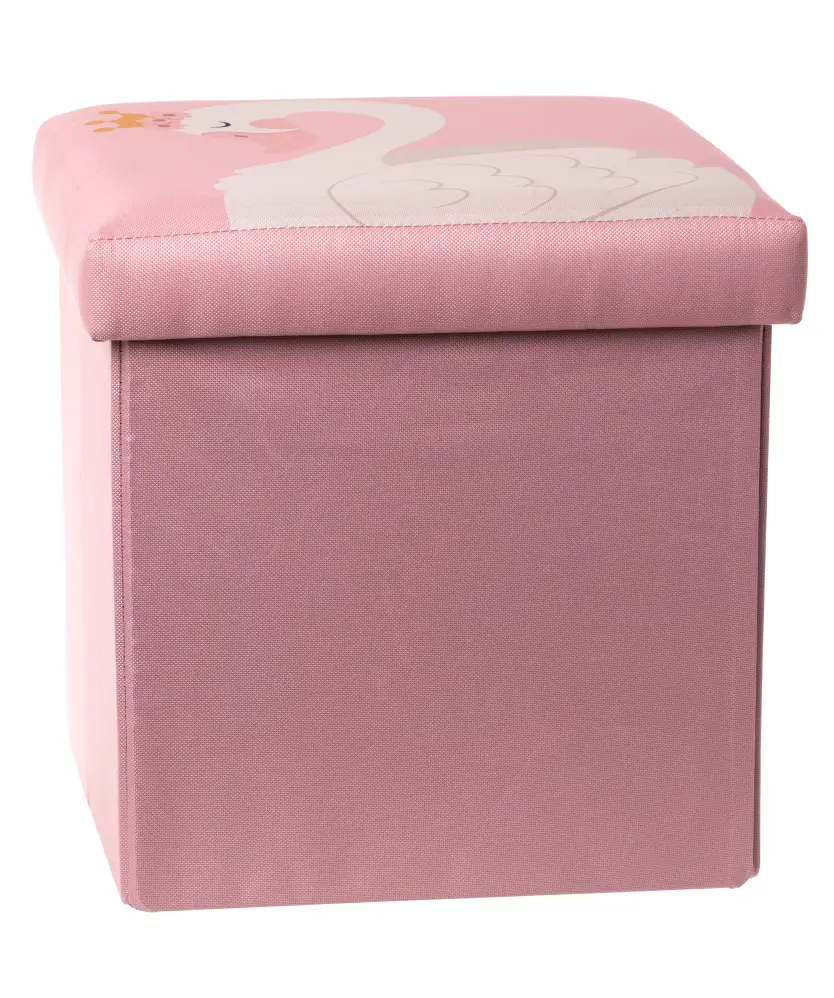 Aufbewahrungsbox mit Deckel, rosa