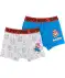 Super Mario Retro Boxershorts grau melange