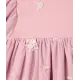 Tüllkleid mit Stickereien und Pailletten