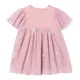 Tüllkleid mit Stickereien und Pailletten