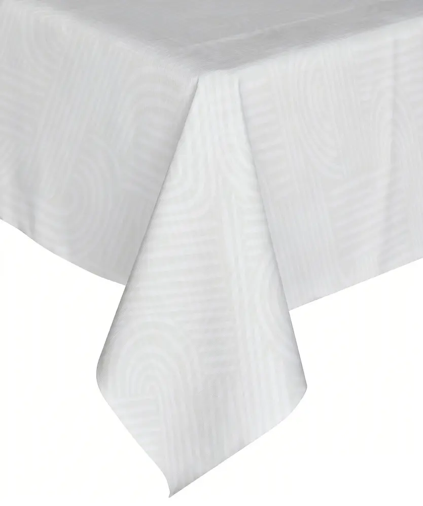 Wachstuchtischdecke, creme