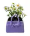 Kwiaty sztuczne w doniczce liliowy