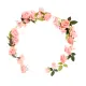 Kunstblumen-Girlande mit Rosen