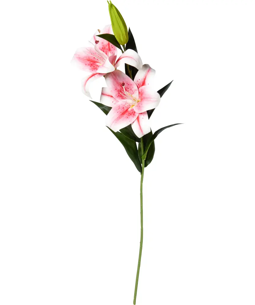 Kunstblume Lilie, hell Pink