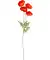 Kunstblume Mohn rot