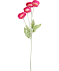 Kunstblume Mohn pink