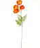 Kunstblume Mohn orange