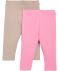 Einfarbige Leggings dunkelrosa