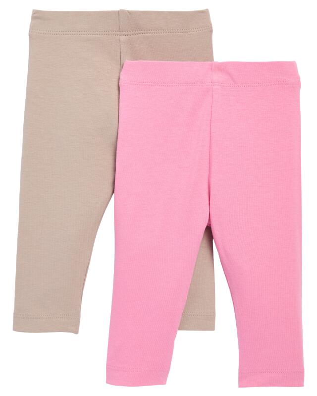 Leggings uni bébé fille, rose foncé — KiK, produit allemand authentique au Maroc