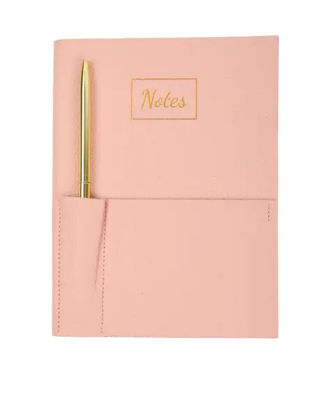 Notizbuch mit Stift