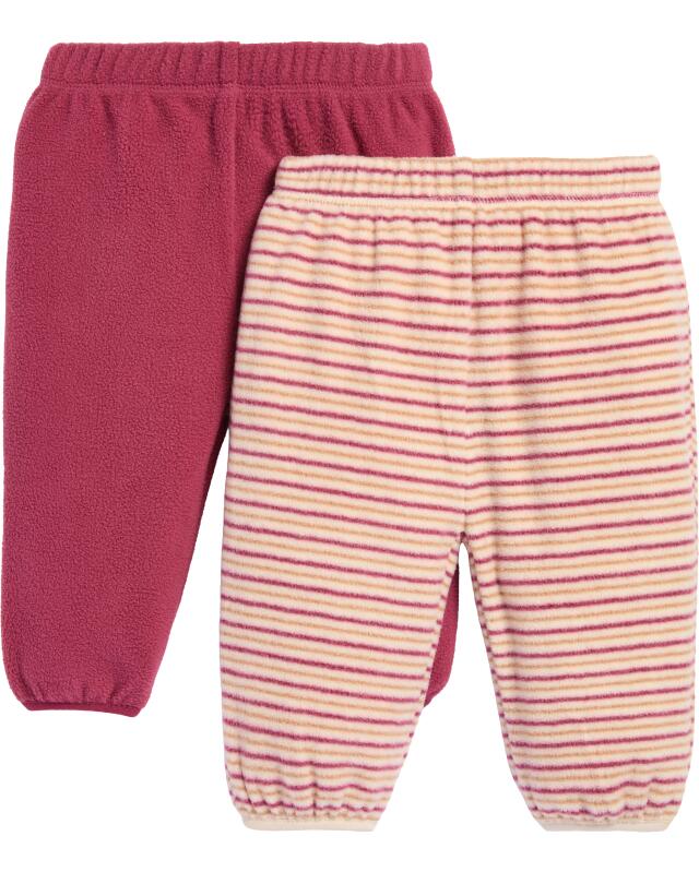Pantalons polaires douillets bébé fille, blanc cassé (KiK Kuschelige Fleecehosen (offwhite)) — KiK, produit allemand authentique au Maroc