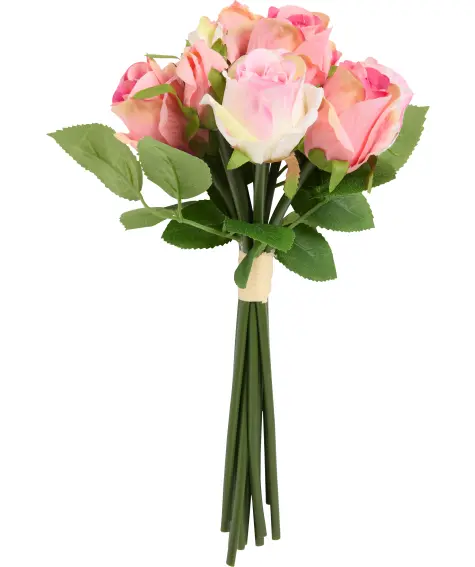 Kunstblumen Rosenstrauß