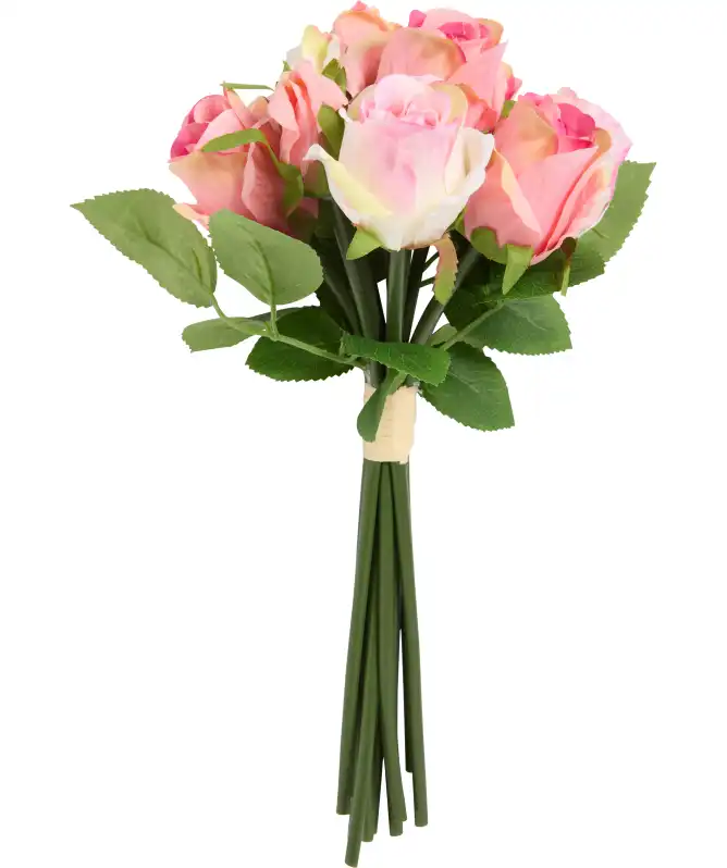 Kunstblumen Rosenstrauß