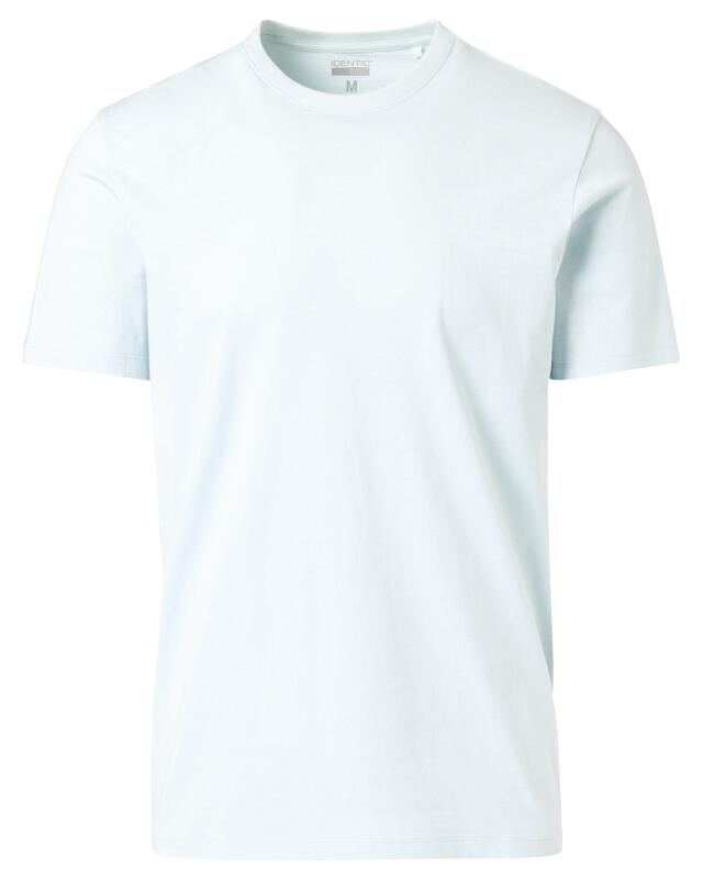 T-shirt basique homme, bleu clair (KiK Basic T-Shirt (hellblau)) — KiK, produit allemand authentique au Maroc