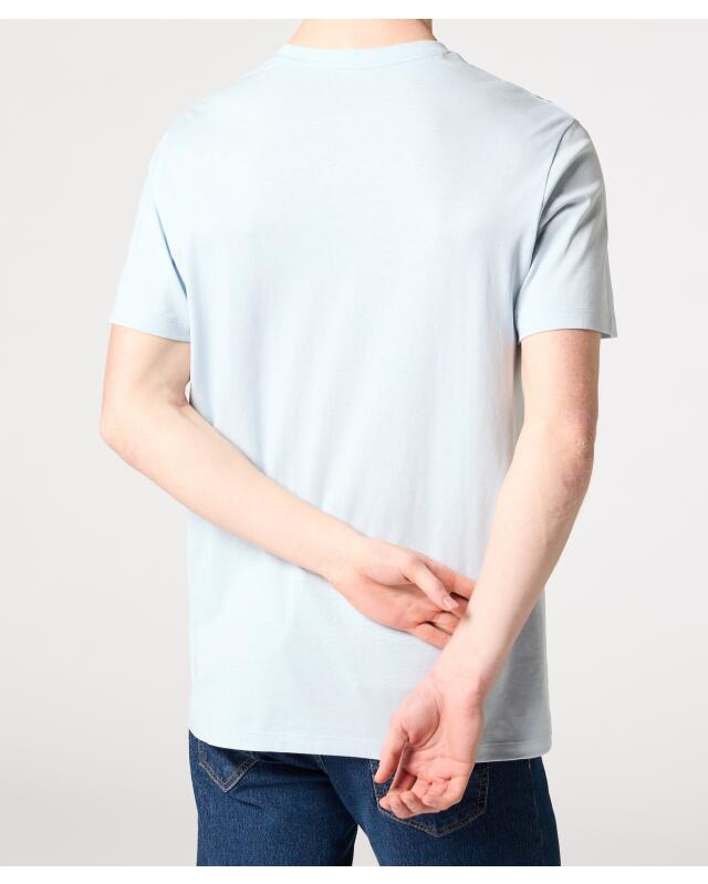 T-shirt basique homme, bleu clair (KiK Basic T-Shirt (hellblau)) — KiK, produit allemand authentique au Maroc