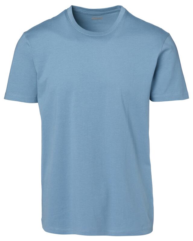 T-shirt basique homme, bleu (KiK Basic T-Shirt (blau)) — KiK, produit allemand authentique au Maroc