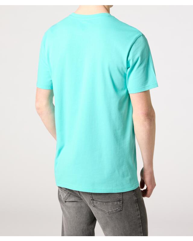 تيشيرت أساسي للرجال، تركوازي (KiK Basic T-Shirt (türkis)) — KiK, منتج ألماني أصلي في المغرب