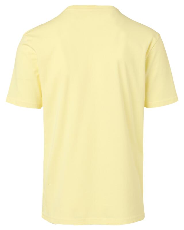 T-shirt basique homme, jaune (KiK Basic T-Shirt (gelb)) — KiK, produit allemand authentique au Maroc