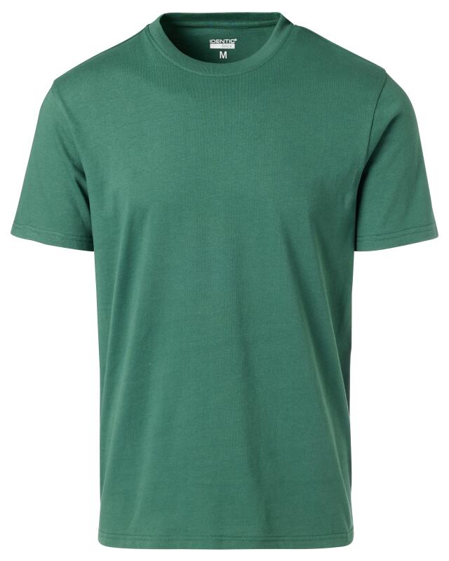 تيشيرت أساسي للرجال، أخضر غامق (KiK Basic T-Shirt (dunkelgrün)) — KiK, منتج ألماني أصلي في المغرب
