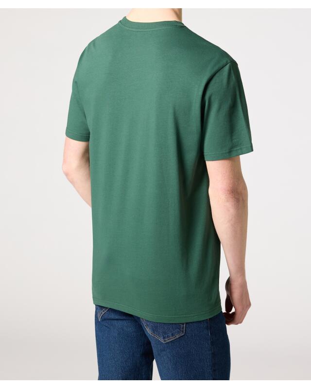 تيشيرت أساسي للرجال، أخضر غامق (KiK Basic T-Shirt (dunkelgrün)) — KiK, منتج ألماني أصلي في المغرب