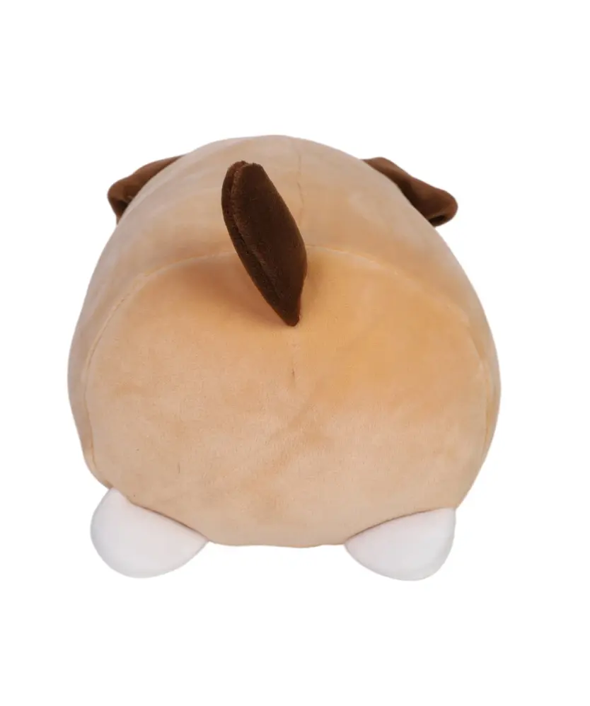 Rundes Plüschtier, Beige