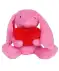 Pluszowy zając pink