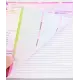 Zápisník formátu A4 se samolepkami
