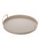 Deko-Metalltablett offwhite