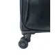 Černý látkový kufr