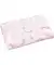 Flanell-Wohndecke rosa bedruckt