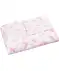 Flanell-Wohndecke rosa bedruckt