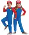 Kostium karnawałowy dla dzieci niebieski/czerwony