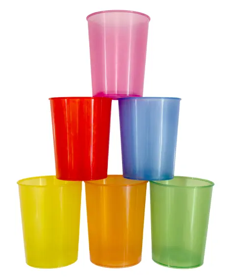 Mehrwegbecher mit Knicklicht