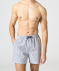 Zwemshort gestreept donkerblauw