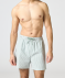 Zwemshort gestreept groen